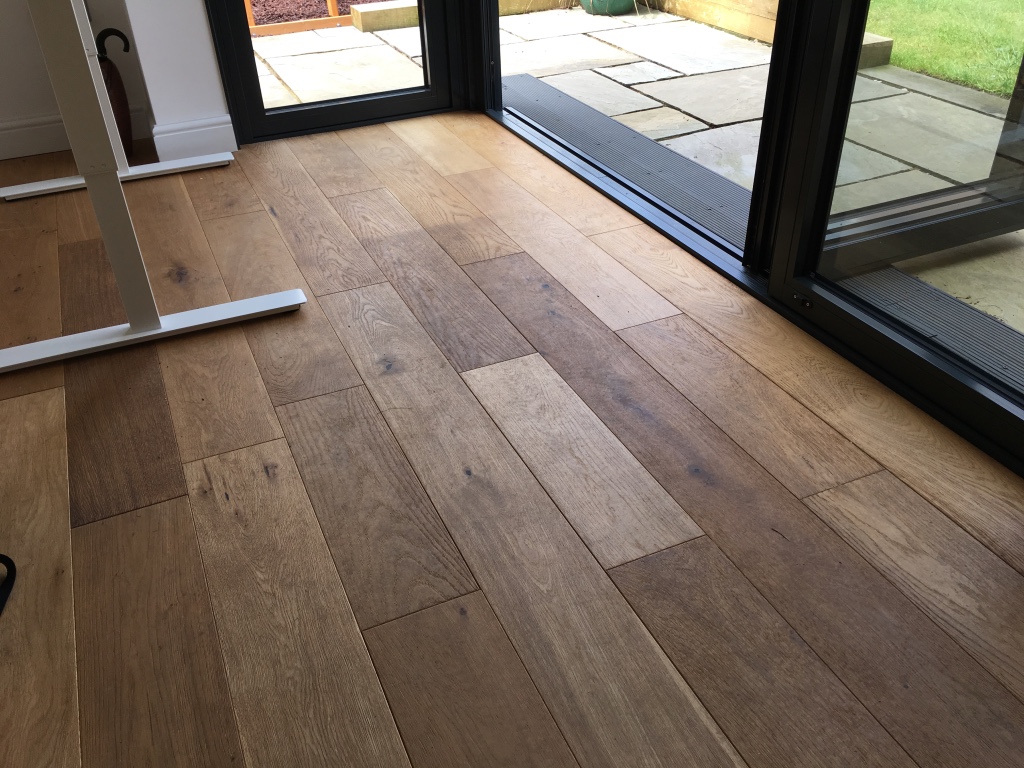 Garden Room internal flooring