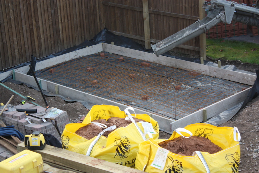 Garden Room Foundations