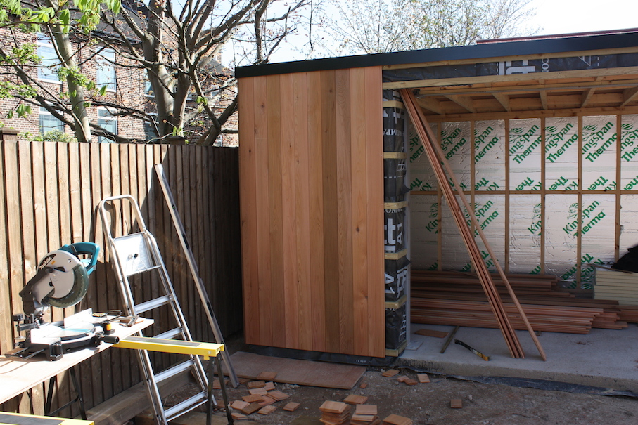 Garden Room Cladding